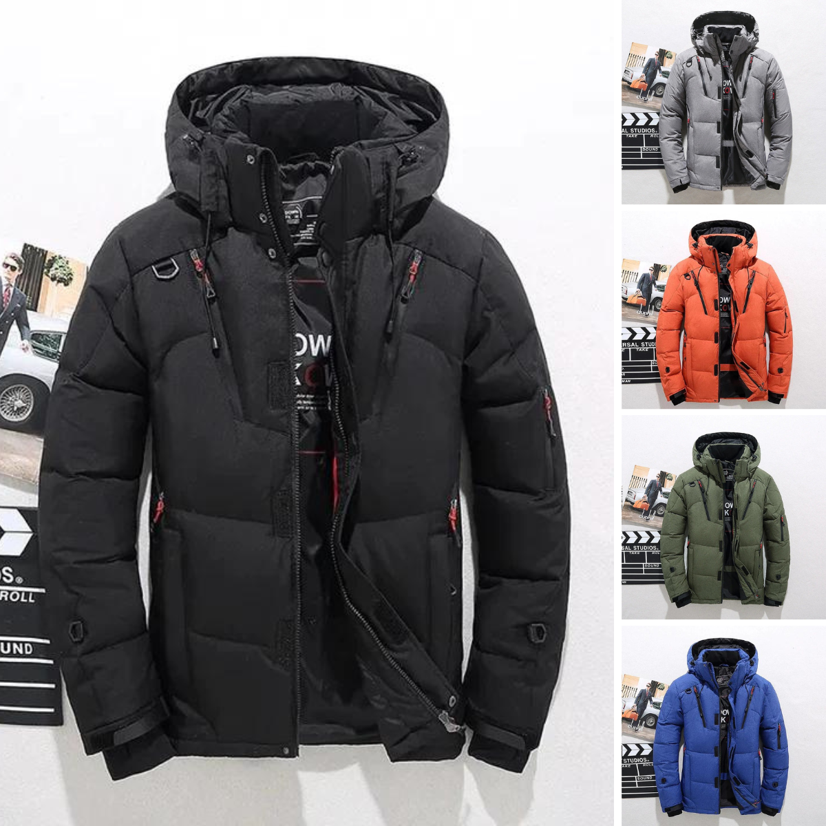 Rodric - elegante Premium-Daunenjacke für ultimativen Stil und Wärme