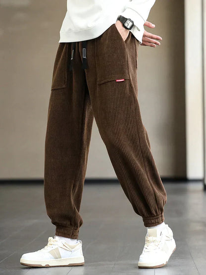 Stylische Cord-Sweatpants