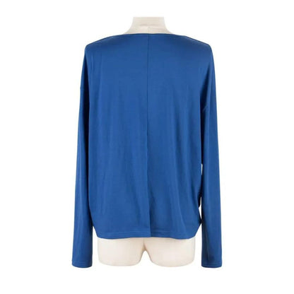 Elegante gekruiste blouse met lange mouwen