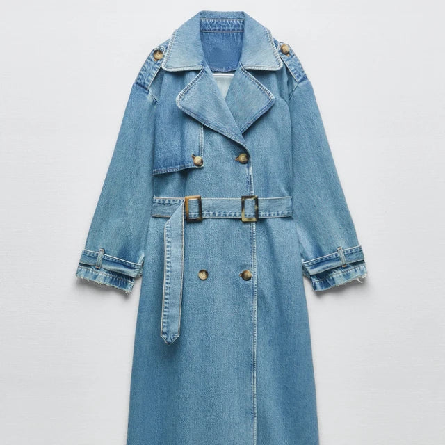 Denim Trenchcoats