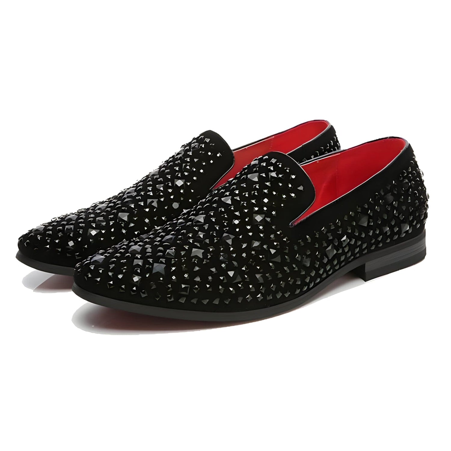 Elegante slip-on schoen met uitgesneden detail