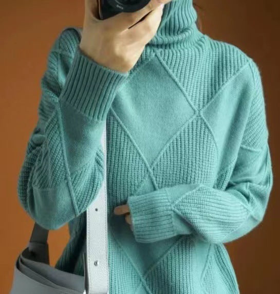 Stylischer Rollkragenpullover