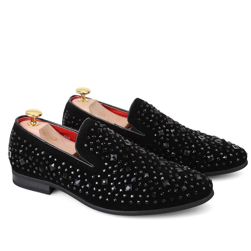 Elegante slip-on schoen met uitgesneden detail