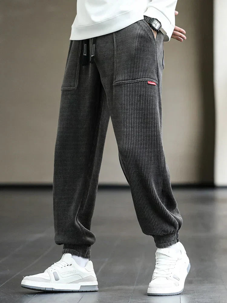 Stylische Cord-Sweatpants