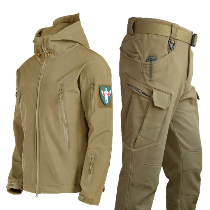 Wasserdichte Militärjacke und -hose