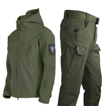 Wasserdichte Militärjacke und -hose