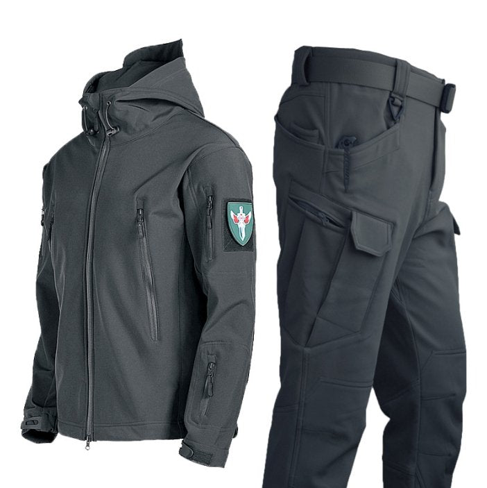 Wasserdichte Militärjacke und -hose