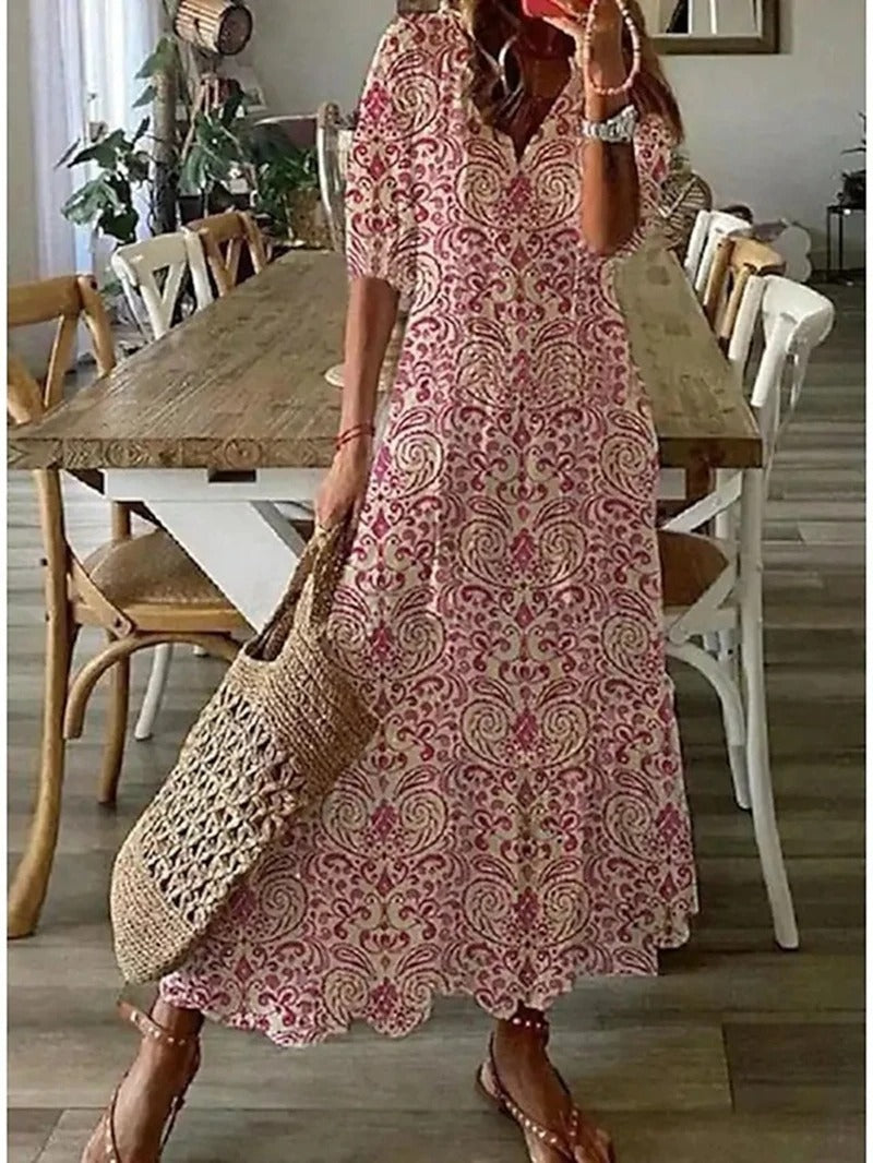 Bohemien Maxi Jurk