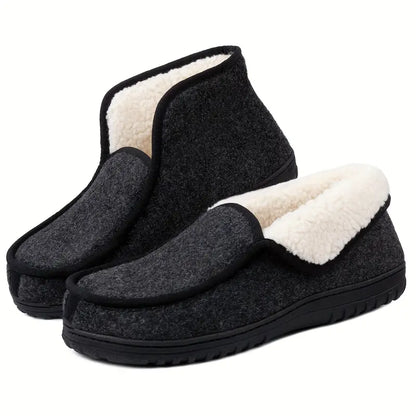 Bequeme Herrenslipper mit Mock Toe und Memory Foam