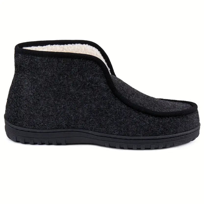 Bequeme Herrenslipper mit Mock Toe und Memory Foam