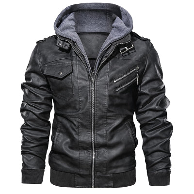 Axel - Vintage-Lederjacke