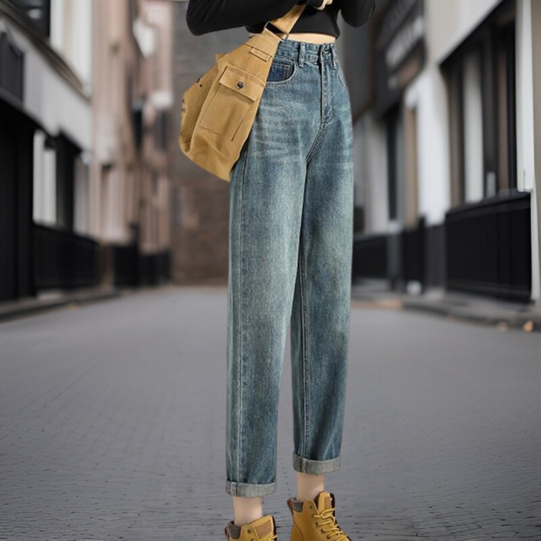 Bridget | Stylische gerade Jeanshose