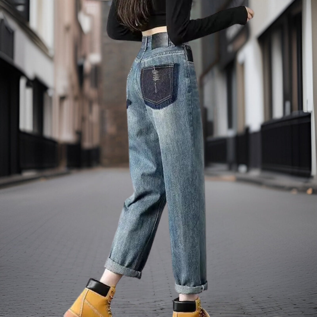 Bridget | Stylische gerade Jeanshose