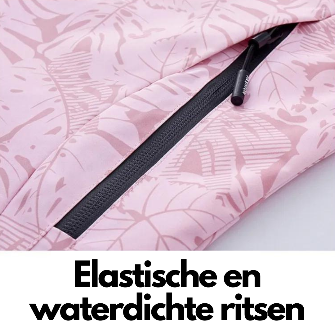 Winddichte und wasserabweisende Jacke