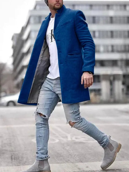 Einreihige Strickjacke für Männer