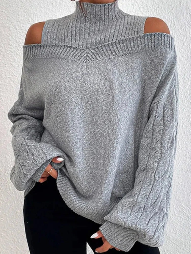 Trendige Off-Shoulder-Bluse für Frauen