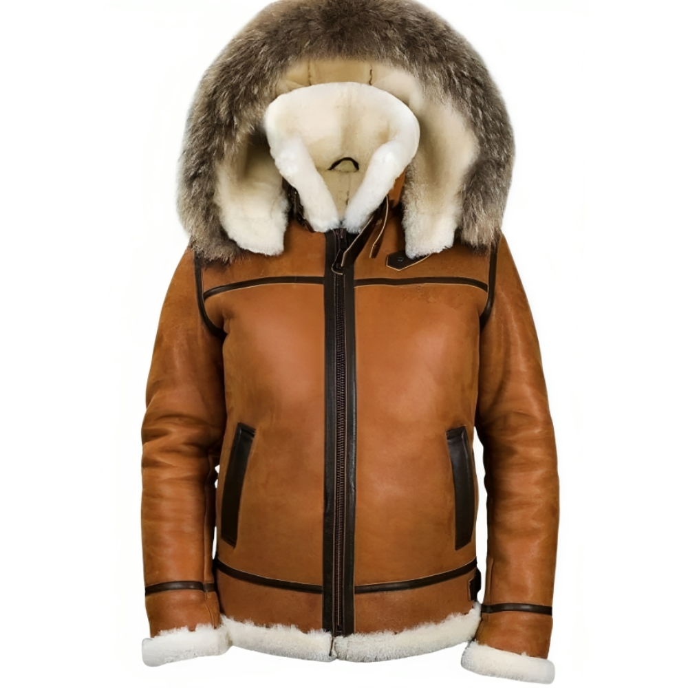 Winter Lederjacke für Männer