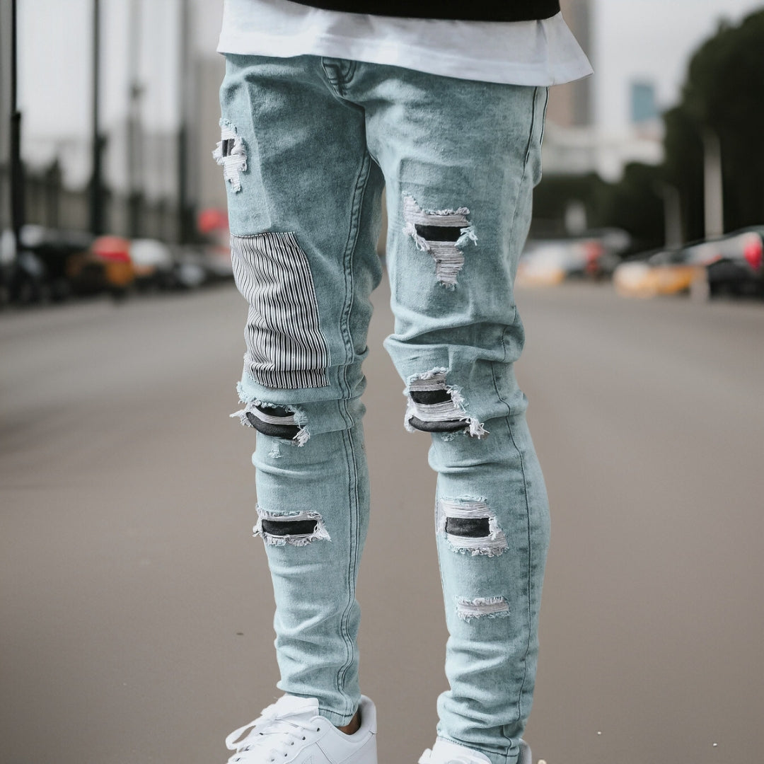 Arvid | Premium zerrissene Skinny Jeans