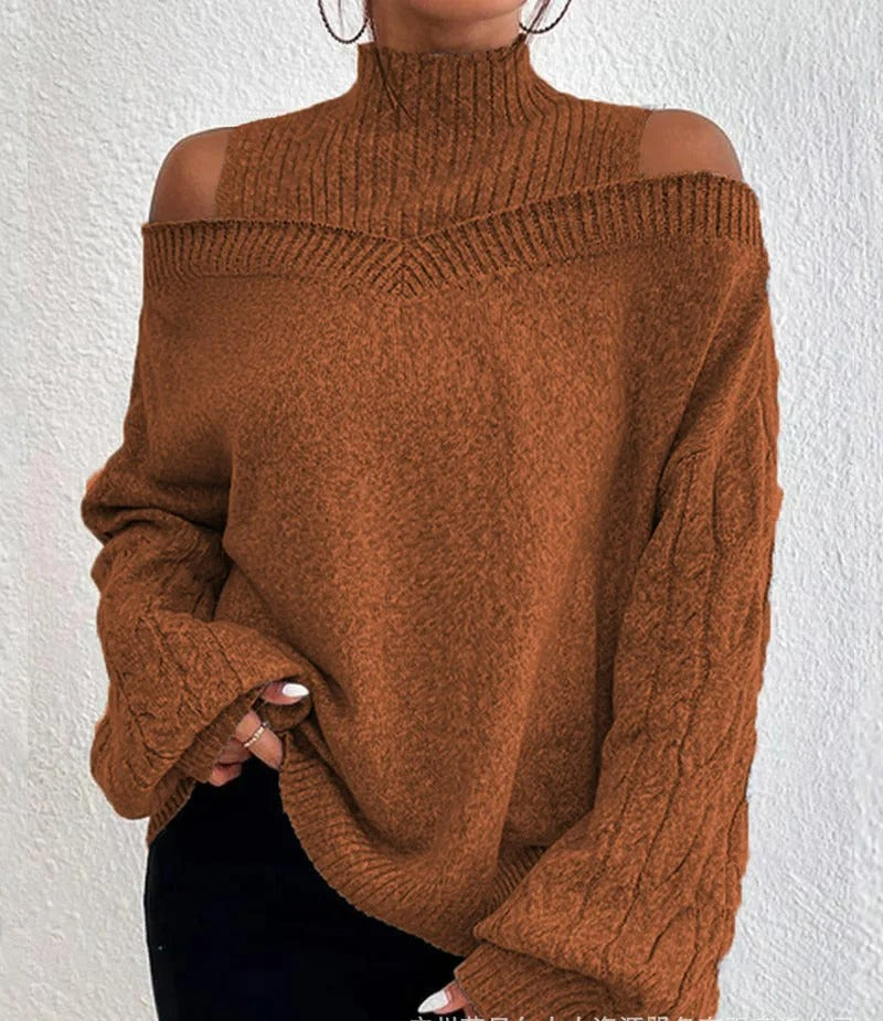 Trendige Off-Shoulder-Bluse für Frauen