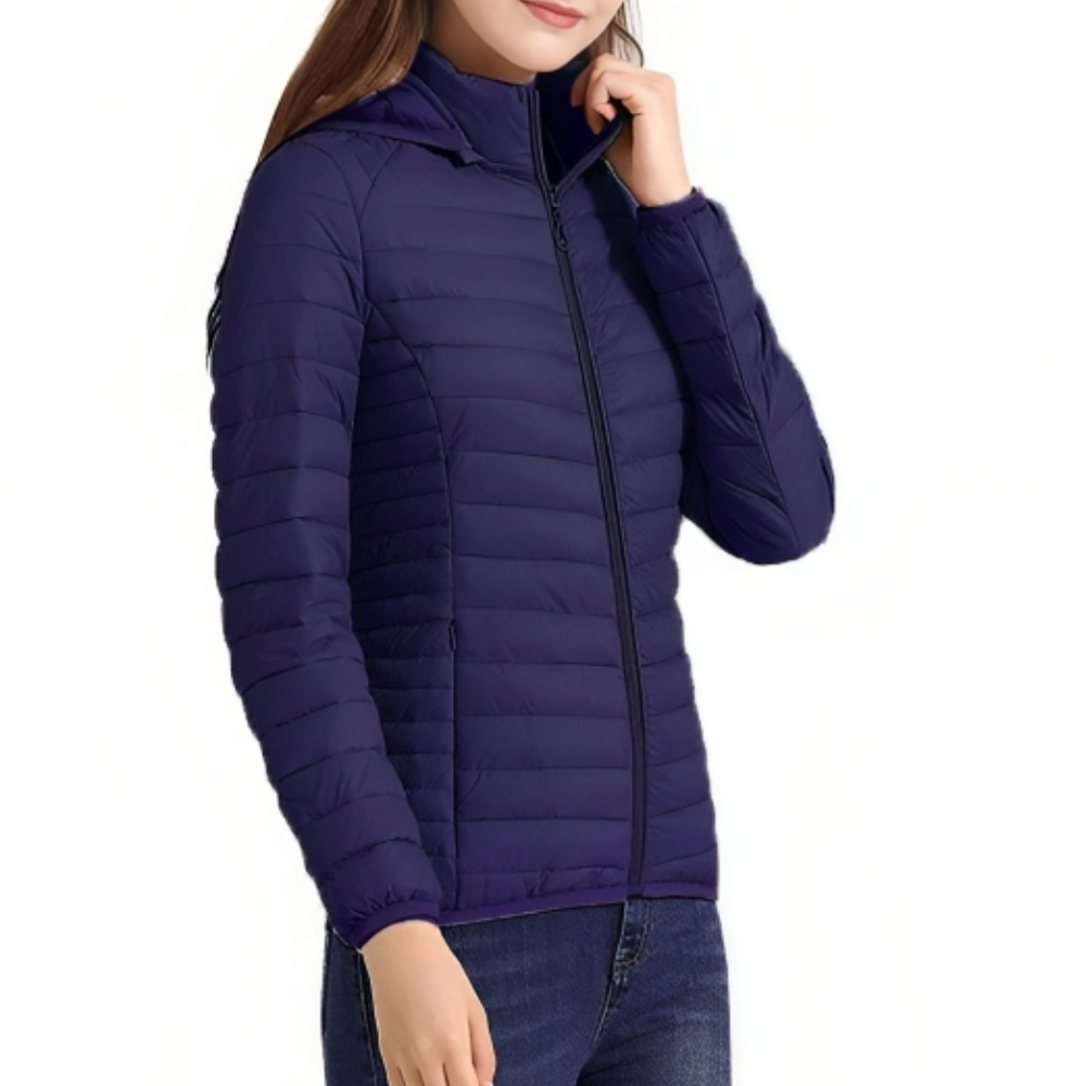 Bumper Jacke Winter Kapuze für Frauen