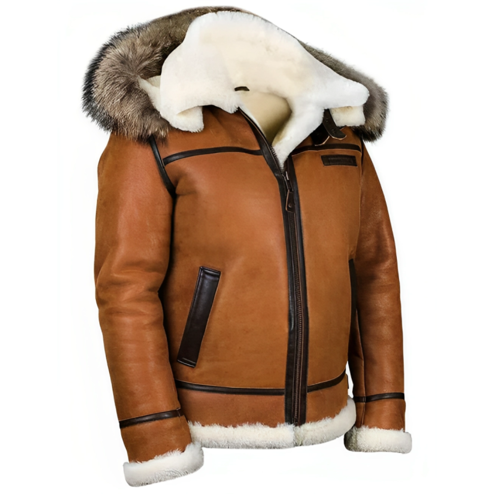 Winter Lederjacke für Männer