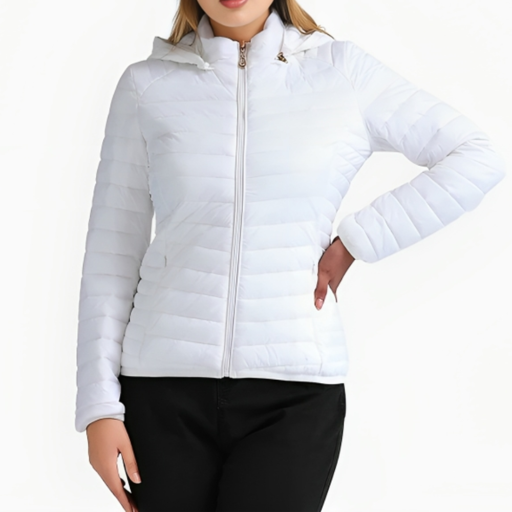 Bumper Jacke Winter Kapuze für Frauen