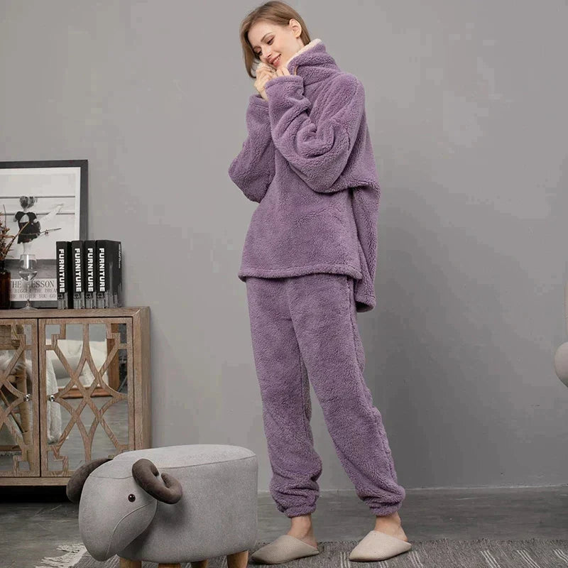 Dani - Damen-Pyjama-Set aus Fleece