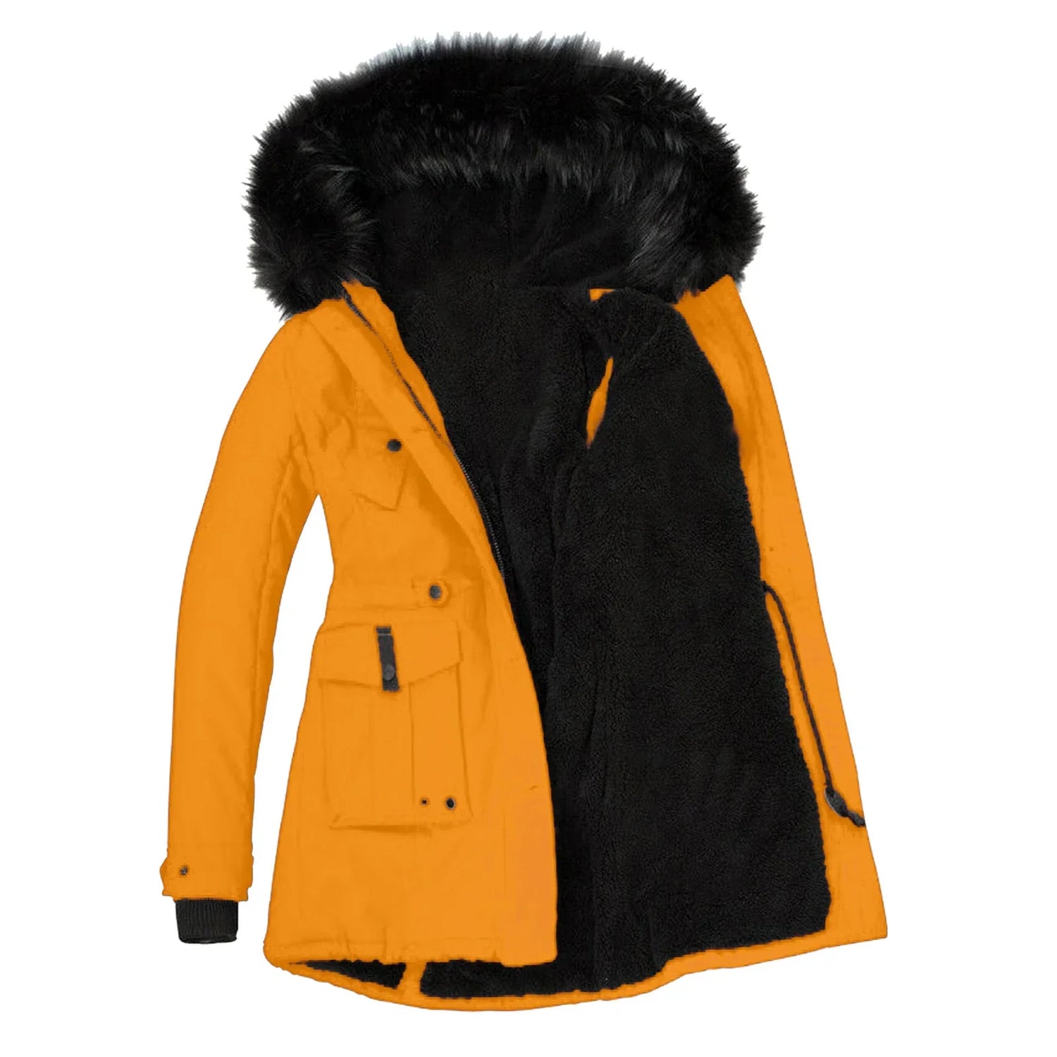 Stylische gefütterte Winterjacke