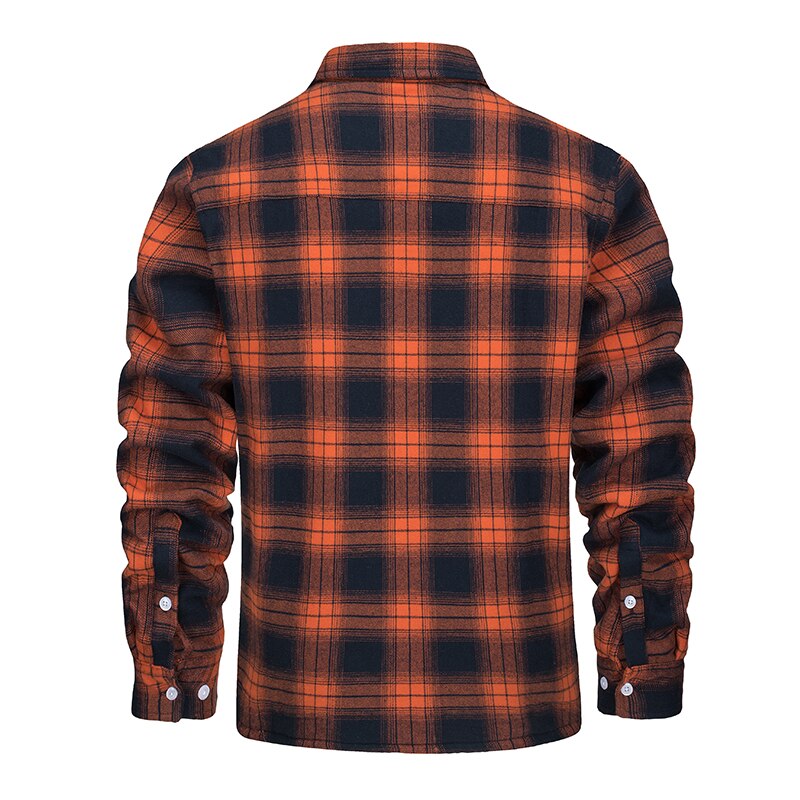 Veste en flanelle pour hommes