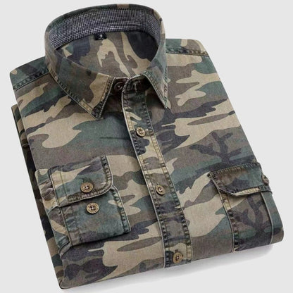 Charleston Camo Baumwollhemd