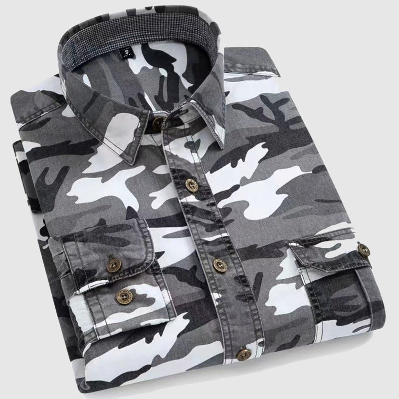 Charleston Camo Baumwollhemd