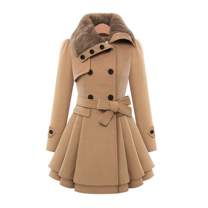 Clarissa | Eleganter Trenchcoat für den Winter