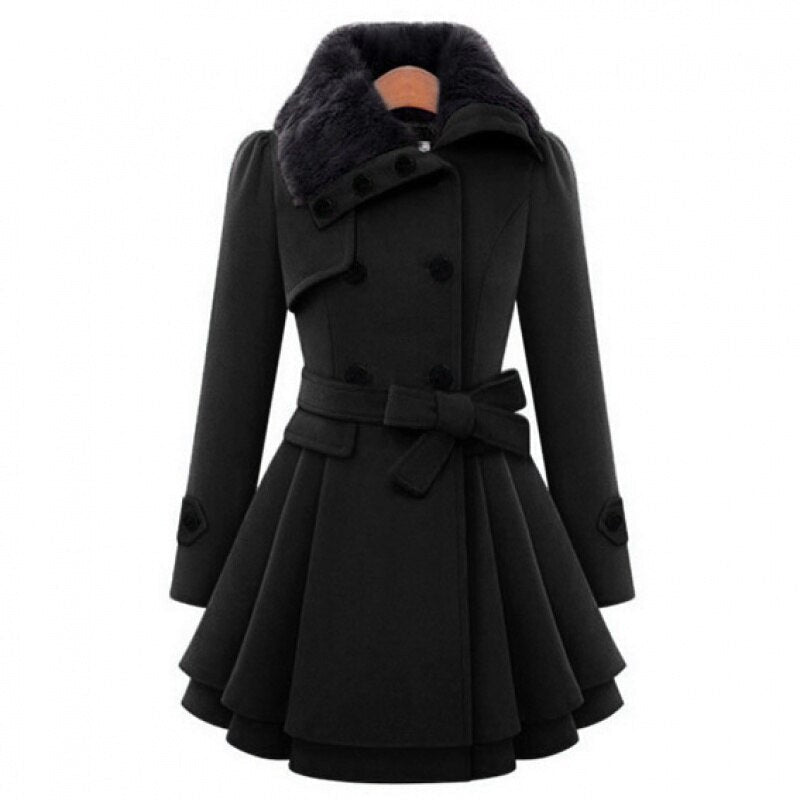 Clarissa | Eleganter Trenchcoat für den Winter