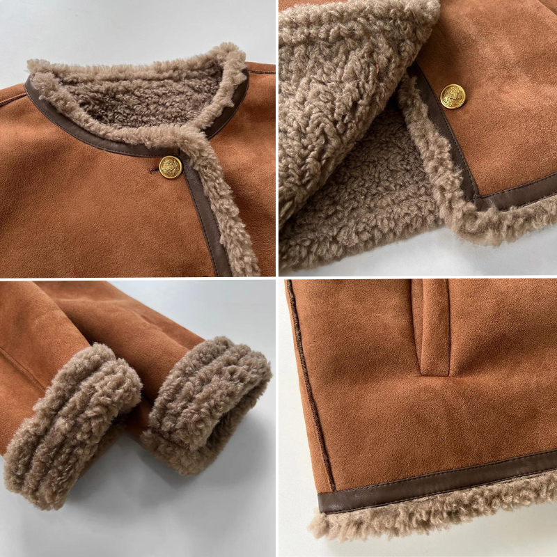 TOTÊME JACKE MIT SHERPA-FUTTER VON LILIAN-THOURAM