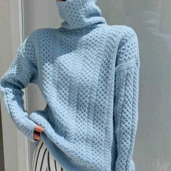 Damen-Rollkragenpullover