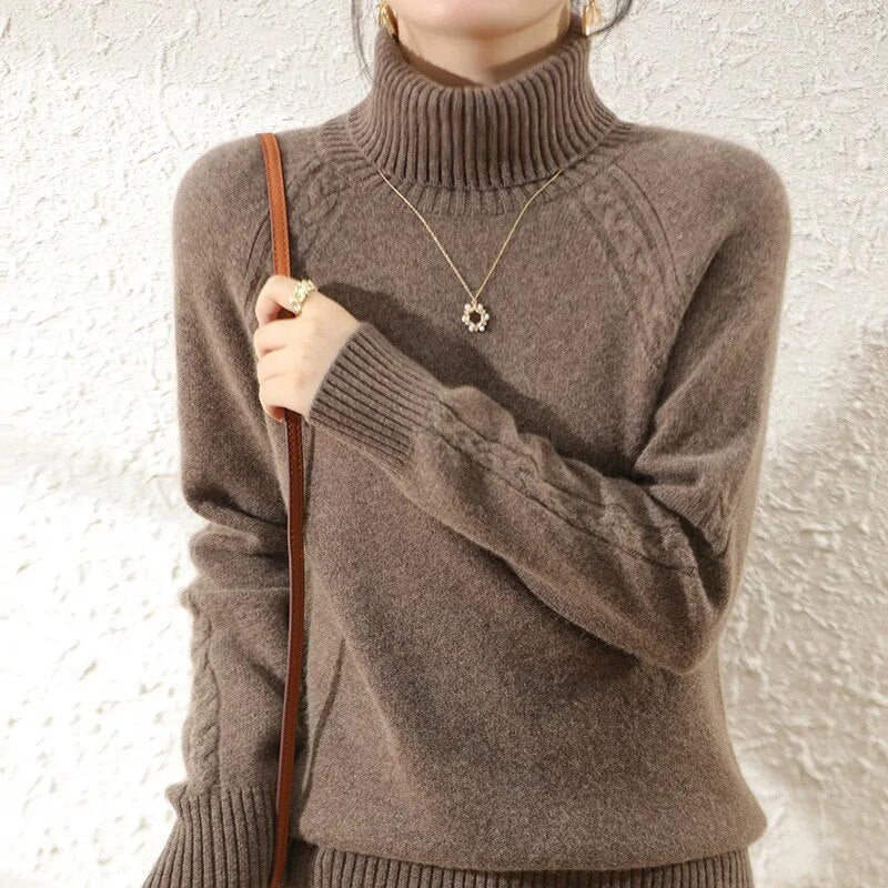 Damen-Rollkragenpullover - ArdenBerlin