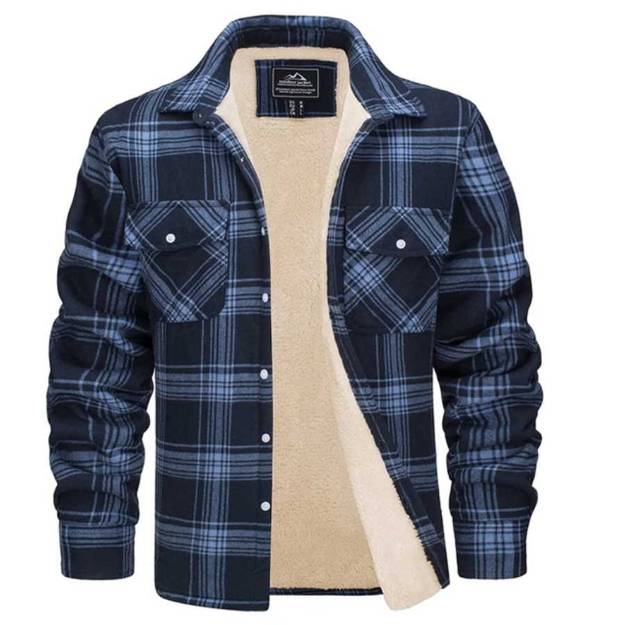 Veste en flanelle pour hommes