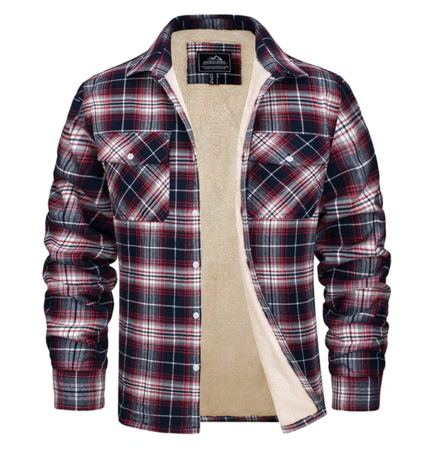 Veste en flanelle pour hommes