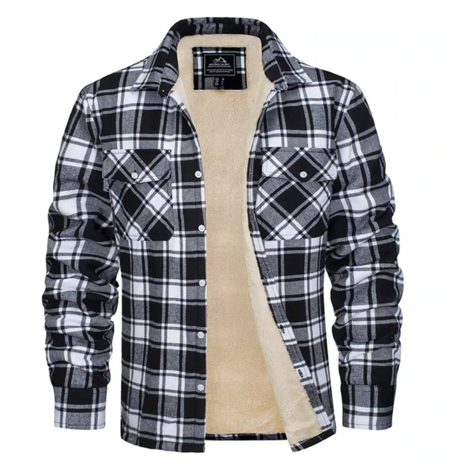 Veste en flanelle pour hommes