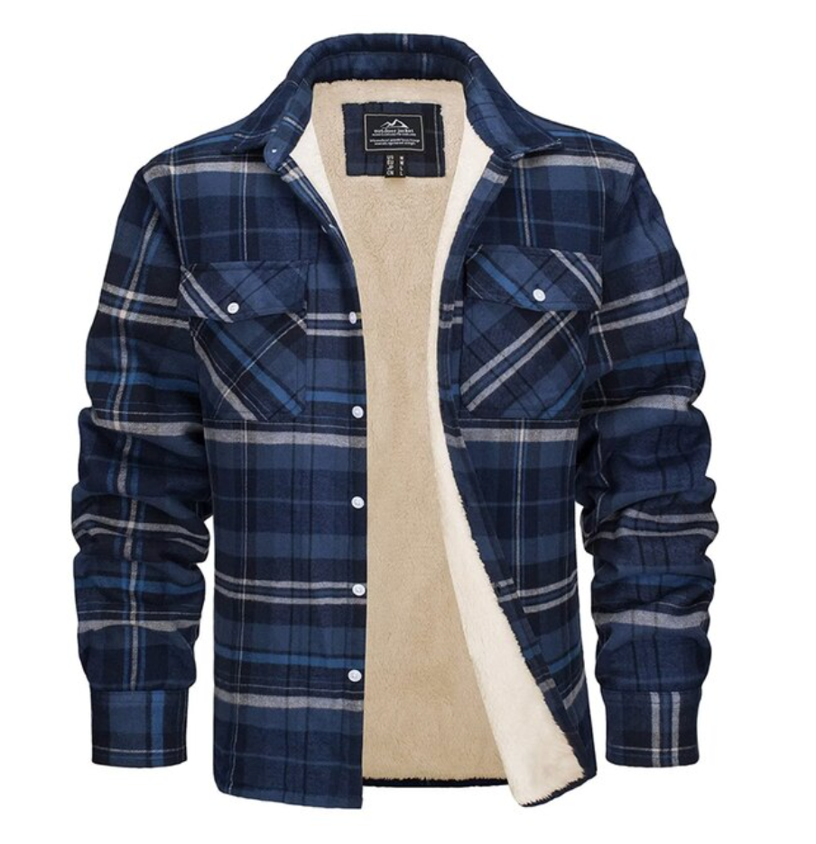 Veste en flanelle pour hommes