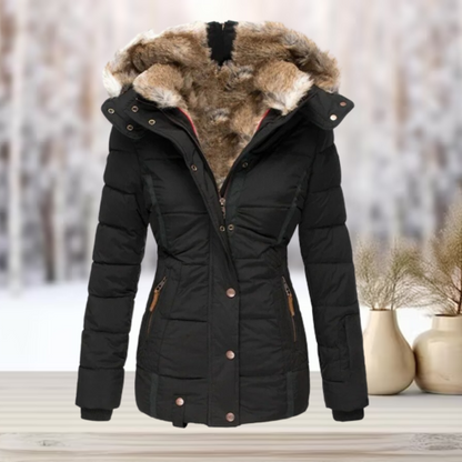 Andrea | Stylische Winterjacke aus Pelz