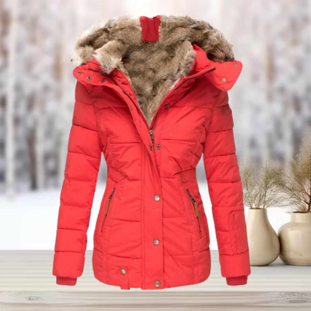 Andrea | Stylische Winterjacke aus Pelz