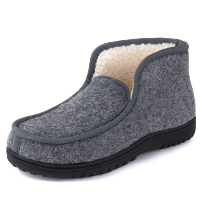 Bequeme Herrenslipper mit Mock Toe und Memory Foam