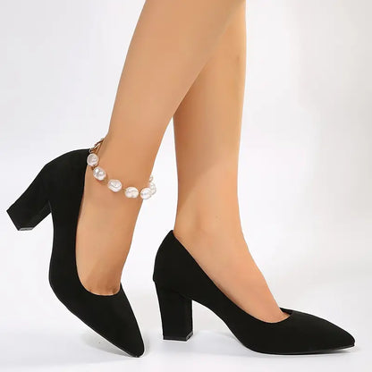 Elegante Damenschuhe mit Blockabsätzen &quot;Eleganza&quot;