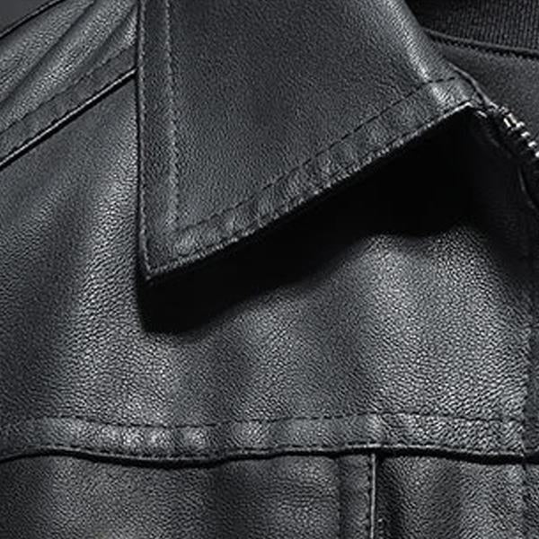 Bikerjacke aus Leder für Männer