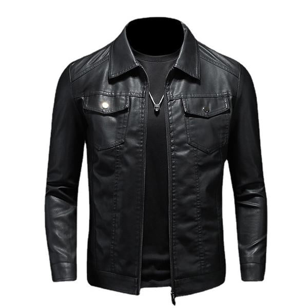 Bikerjacke aus Leder für Männer