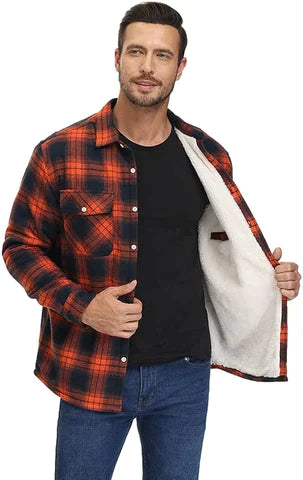 Veste en flanelle pour hommes